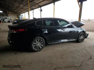 2017 Kia Optima SX Limited with VIN 5XXGV4L20HG129824, listed as a Copart auction lot 43150685 with 130,584 mi miles and Salvage Title. Bid and sale history available at carsss.com. Image 3.