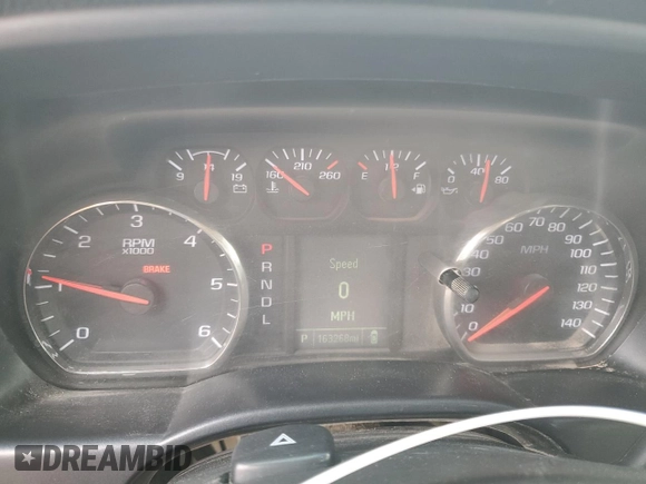 2018 Chevrolet Silverado 1500 Work Truck with VIN 3GCUKNEC9JG528998, listed as a Copart auction lot 54862335 with 163,268 mi miles and Clean Title. Bid and sale history available at DreamBid. Image 9.