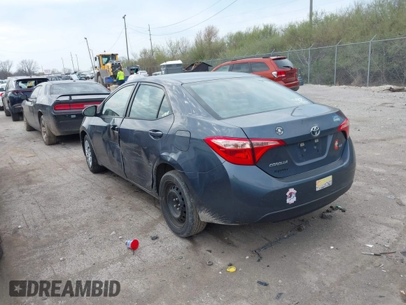 2019 Toyota Corolla L with VIN 5YFBURHE6KP934951, listed as a IAAI auction lot 42000940 with 92,794 mi miles and . Bid and sale history available at carsss.com. Image 3.