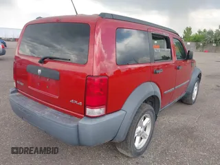 2007 Dodge Nitro SXT with VIN 1D8GU28K47W643514, listed as a IAAI auction lot 42701837 with 190,343 mi miles and . Bid and sale history available at DreamBid. Image 4.
