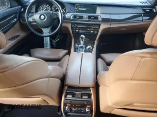 2011 BMW 7 Series 750Li xDrive with VIN WBAKC8C55BC434418, listed as a Copart auction lot 77957584 with 87,595 mi miles and Salvage title. Bid and sale history available at DreamBid. Image 8.