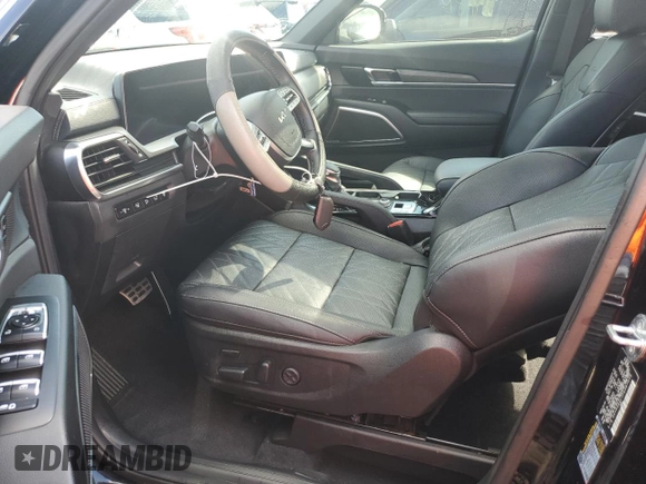 2023 Kia Telluride SX X-Line with VIN 5XYP5DGC7PG387559, listed as a Copart auction lot 73749914 with 15,971 mi miles and Non repairable. Bid and sale history available at DreamBid. Image 7.