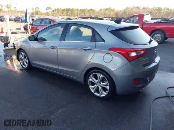 2014 Hyundai Elantra GT with VIN KMHD35LH1EU162934, listed as a IAAI auction lot 41705866 with 121,709 mi miles. Bid and sale history available at carsss.com. Image 3.