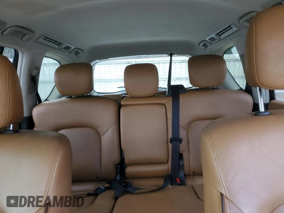 2016 Infiniti QX80 with VIN JN8AZ2NC0G9400613, listed as a Copart auction lot 61346795 with 129,753 mi miles and Clean title. Bid and sale history available at DreamBid. Image 10.