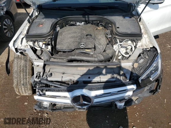 2020 Mercedes-Benz GLC with VIN W1N0G8EB6LF797451, listed as a Copart auction lot 52177575 with 22,831 mi miles and Salvage Title. Bid and sale history available at carsss.com. Image 11.