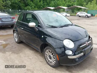 2013 FIAT 500 Lounge with VIN 3C3CFFCR8DT743107, listed as a IAAI auction lot 42381709 with 90,094 mi miles and . Bid and sale history available at DreamBid. Image 1.