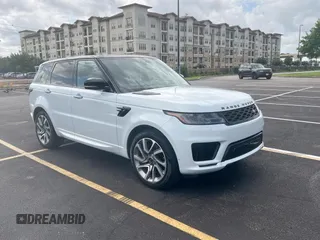 2018 Land Rover Range Rover Sport HSE Dynamic z VIN SALWV2SV3JA698608, wystawiony jako Copart lot #64762835 z przebiegiem 46 107 mil mil oraz Czysty tytuł • Clean title. Historia ofert i sprzedaży dostępna na DreamBid. Obrazek 1.