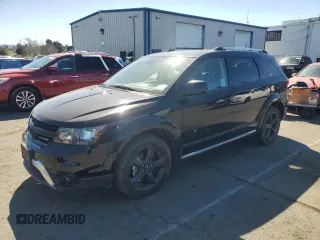 2020 Dodge Journey Crossroad z VIN 3C4PDCGB1LT266615, wystawiony jako Copart lot #47637005 z przebiegiem 79 552 mil mil oraz Szkoda całkowita • Salvage title. Historia ofert i sprzedaży dostępna na DreamBid. Obrazek 1.
