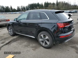 2024 Audi Q5 Premium Plus with VIN WA1BBAFY4R2014436, listed as a Copart auction lot 49390285 with 14,163 mi miles and Salvage title. Bid and sale history available at DreamBid. Image 2.