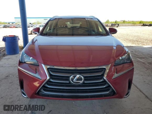 2017 Lexus NX 200t with VIN JTJYARBZ6H2065397, listed as a Copart auction lot 61388325 with 97,886 mi miles and Salvage title. Bid and sale history available at DreamBid. Image 5.