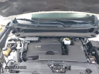 2018 Nissan Pathfinder S with VIN 5N1DR2MN6JC679146, listed as a IAAI auction lot 41753225 with 46,607 mi miles. Bid and sale history available at carsss.com. Image 10.