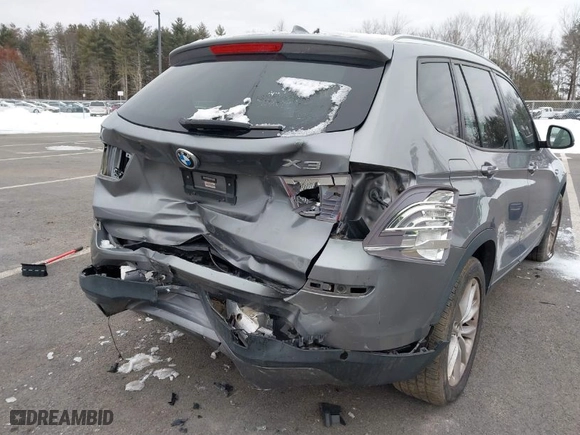 2015 BMW X3 xDrive28i with VIN 5UXWX9C51F0D45386, listed as a IAAI auction lot 41503531 with 102,528 mi miles. Bid and sale history available at carsss.com. Image 6.