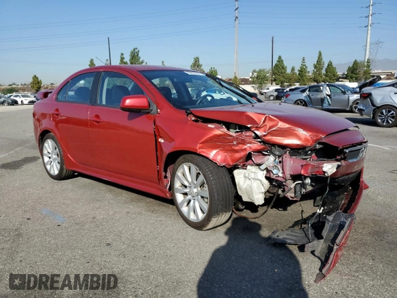 2009 Mitsubishi Lancer GTS with VIN JA3AU86W89U026093, listed as a Copart auction lot 69822654 with 159,845 mi miles and Salvage Title. Bid and sale history available at carsss.com. Image 4.