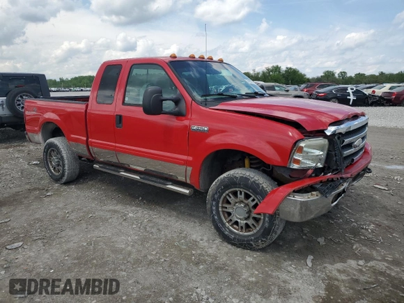 2006 Ford F-250 XL with VIN 1FTSX21546EC29660, listed as a Copart auction lot 54187375 with 87,845 mi miles and Salvage title. Bid and sale history available at DreamBid. Image 4.