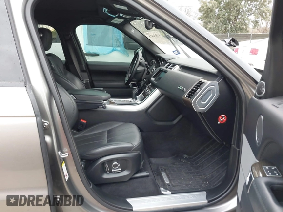 2017 Land Rover Range Rover Sport HSE with VIN SALWR2FK3HA694220, listed as a IAAI auction lot 41354878 with 109,853 mi miles and . Bid and sale history available at DreamBid. Image 5.