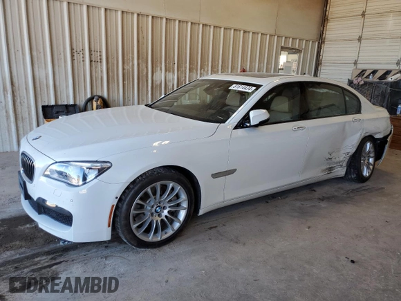 2014 BMW 7 Series ALPINA B7 with VIN WBAYE8C57ED780697, listed as a Copart auction lot 81614434 with 52,214 mi miles and Salvage Title. Bid and sale history available at carsss.com. Image 1.