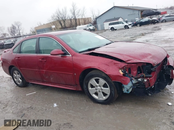2009 Chevrolet Impala LT with VIN 2G1WT57N691128527, listed as a IAAI auction lot 42002205 with 115,214 mi miles and . Bid and sale history available at DreamBid. Image 13.
