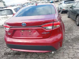 2022 Toyota Corolla Hybrid LE with VIN JTDEAMDE3NJ055141, listed as a IAAI auction lot 41625450 with 1 mi miles. Bid and sale history available at carsss.com. Image 15.