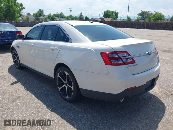 2015 Ford Taurus SEL with VIN 1FAHP2H8XFG203309, listed as a IAAI auction lot 42598215 with 163,190 mi miles and . Bid and sale history available at DreamBid. Image 3.