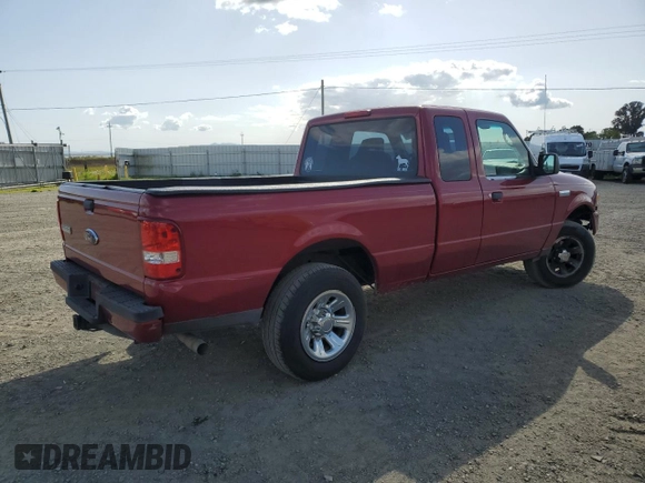 2009 Ford Ranger XLT with VIN 1FTYR44E09PA45367, listed as a Copart auction lot 51947125 with 97,638 mi miles and Salvage Title. Bid and sale history available at carsss.com. Image 3.