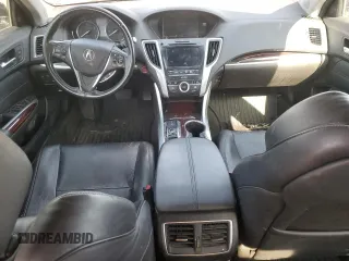 2015 Acura TLX Advance with VIN 19UUB3F70FA006953, listed as a Copart auction lot 65544585 with 92,016 mi miles and Salvage title. Bid and sale history available at DreamBid. Image 8.