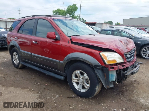 2008 Kia Sorento EX with VIN KNDJC736185826567, listed as a IAAI auction lot 42433294 with 228,432 mi miles and . Bid and sale history available at DreamBid. Image 1.
