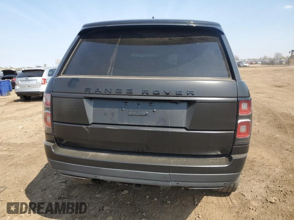 2018 Land Rover Range Rover with VIN SALGS5REXJA393675, listed as a Copart auction lot 54340625 with 94,674 mi miles and Salvage title. Bid and sale history available at DreamBid. Image 6.