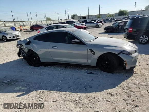 2021 BMW M4 with VIN WBS53AZ07MCH50971, listed as a Copart auction lot 73740474 with 11,512 mi miles and Salvage Title. Bid and sale history available at carsss.com. Image 10.