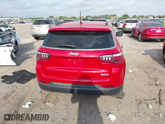 2018 Jeep Compass Latitude with VIN 3C4NJCBB0JT124163, listed as a IAAI auction lot 42293176 with 55,676 mi miles and . Bid and sale history available at DreamBid. Image 16.