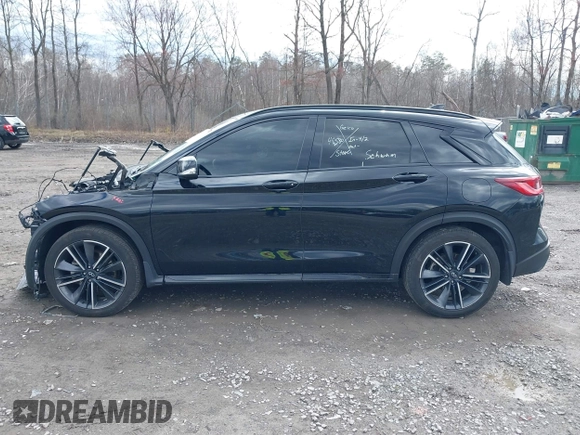 2023 Infiniti QX50 Sport with VIN 3PCAJ5FB8PF109857, listed as a IAAI auction lot 42005975 with 78,220 mi miles and . Bid and sale history available at DreamBid. Image 14.