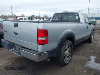 2005 Ford F-150 XL with VIN 1FTRF12W85NC00664, listed as a IAAI auction lot 42046282 with 167,105 mi miles. Bid and sale history available at carsss.com. Image 4.