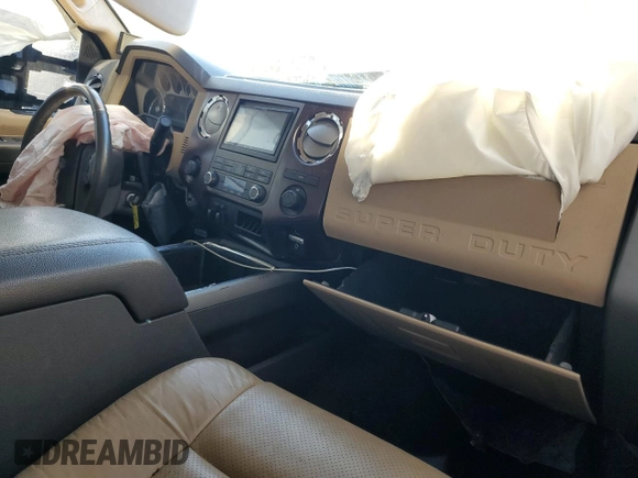 2012 Ford F-350 XL with VIN 1FT8W3DT0CED12317, listed as a Copart auction lot 80488334 with Not Provided miles and Salvage Title. Bid and sale history available at DreamBid. Image 8.