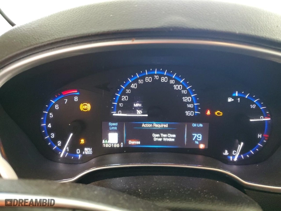 2013 Cadillac SRX Luxury Collection with VIN 3GYFNCE34DS639507, listed as a Copart auction lot 48424275 with 160,186 mi miles and Salvage Title. Bid and sale history available at carsss.com. Image 9.