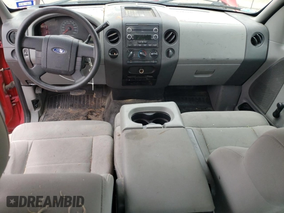 2008 Ford F-150 STX with VIN 1FTRX12W38FA65220, listed as a Copart auction lot 59760725 with 147,469 mi miles and Salvage title. Bid and sale history available at DreamBid. Image 8.
