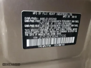 2016 Subaru Forester 2.5i Premium with VIN JF2SJADCXGH411516, listed as a Copart auction lot 52323895 with 78,182 mi miles and Non Repairable. Bid and sale history available at carsss.com. Image 13.