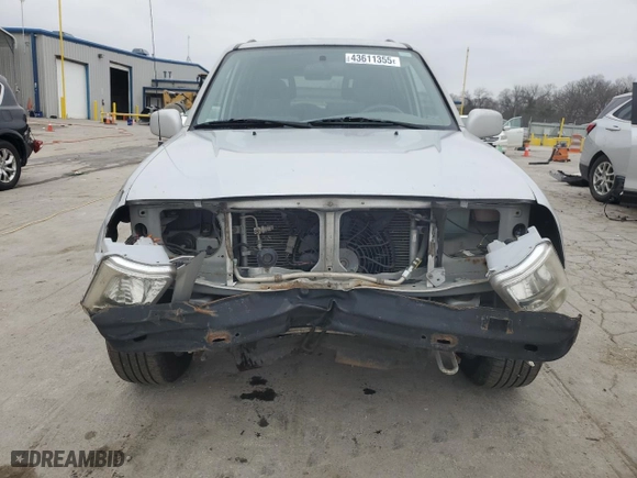 2002 Suzuki XL-7 Standard with VIN JS3TX92V124112454, listed as a Copart auction lot 43611355 with 182,636 mi miles and Salvage Title. Bid and sale history available at carsss.com. Image 5.