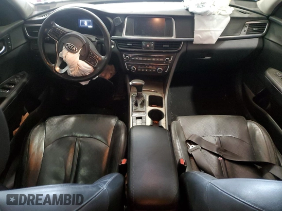 2017 Kia Optima EX with VIN KNAGU4LEXH5013674, listed as a Copart auction lot 76308204 with 122,493 mi miles and Salvage Title. Bid and sale history available at DreamBid. Image 8.