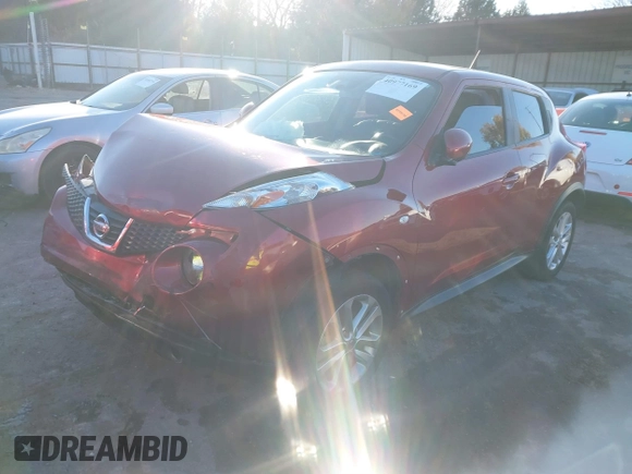 2011 Nissan Juke SL with VIN JN8AF5MR6BT021630, listed as a IAAI auction lot 40977169 with 83,909 mi miles. Bid and sale history available at carsss.com. Image 2.