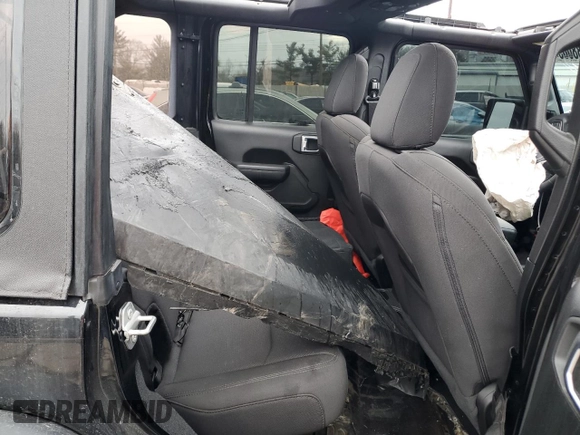 2023 Jeep Wrangler Sport Altitude with VIN 1C4HJXDN6PW525828, listed as a Copart auction lot 87888005 with Not Provided miles and Salvage Title. Bid and sale history available at DreamBid. Image 11.