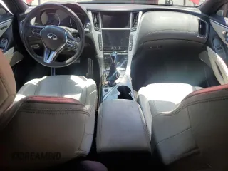 2017 Infiniti Q60 Red Sport 400 с VIN JN1FV7EK2HM610729, выставлен на аукционе Copart как лот 57912285 с пробегом 90 335 миль миль и Списание • Salvage title. История ставок и продаж доступна на DreamBid. Изображение 8.