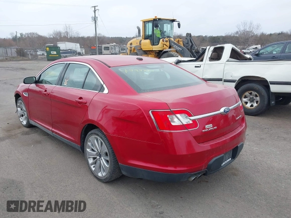 2011 Ford Taurus Limited with VIN 1FAHP2FW7BG124983, listed as a IAAI auction lot 41794287 with 125,969 mi miles and . Bid and sale history available at carsss.com. Image 3.