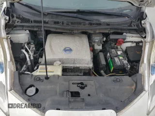 2014 Nissan LEAF SL with VIN 1N4AZ0CP1EC331815, listed as a Copart auction lot 49393085 with 76,817 mi miles and Salvage Title. Bid and sale history available at carsss.com. Image 11.