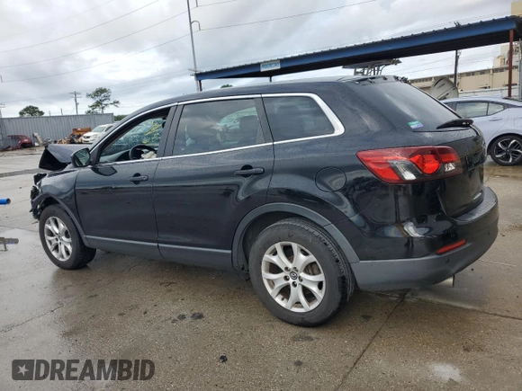 2013 Mazda CX-9 Touring with VIN JM3TB2CAXD0422801, listed as a Copart auction lot 58839295 with 194,434 mi miles and Salvage title. Bid and sale history available at DreamBid. Image 2.