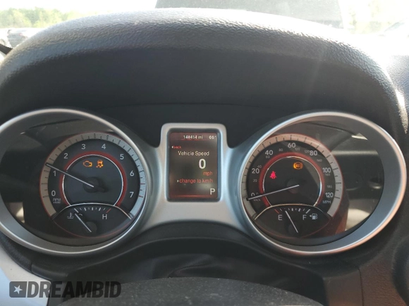 2016 Dodge Journey SXT with VIN 3C4PDCBG9GT206445, listed as a Copart auction lot 51152905 with 148,414 mi miles and Salvage Title. Bid and sale history available at carsss.com. Image 9.