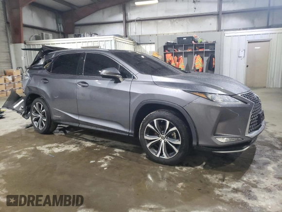 2022 Lexus RX 450h with VIN 2T2HGMDAXNC072616, listed as a Copart auction lot 46814365 with 89,433 mi miles and Non repairable. Bid and sale history available at DreamBid. Image 4.