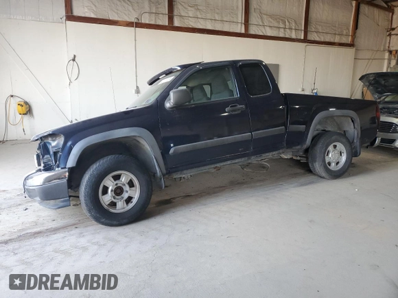 2007 Chevrolet Colorado LT w/1LT with VIN 1GCDT19E278205697, listed as a Copart auction lot 48178124 with 98,618 mi miles and Non Repairable. Bid and sale history available at carsss.com. Image 1.