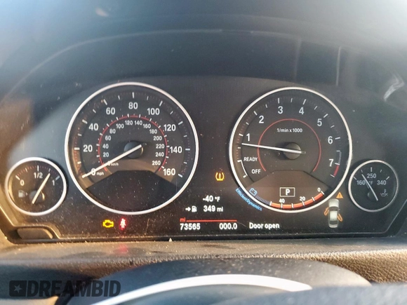 2018 BMW 3 Series 330i with VIN WBA8B9G50JNU57475, listed as a Copart auction lot 49146055 with 73,565 mi miles and Salvage Title. Bid and sale history available at carsss.com. Image 9.