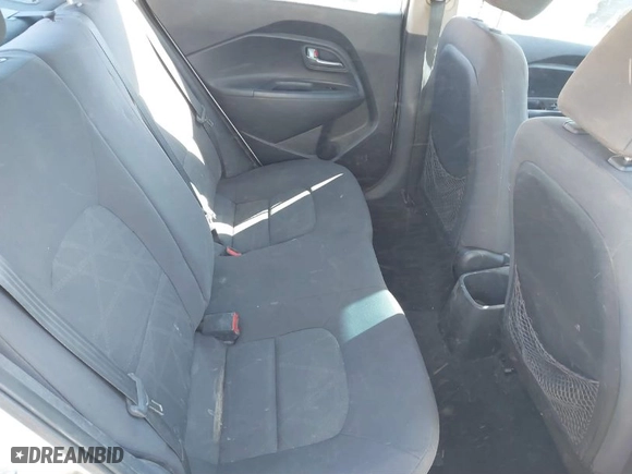 2013 Kia Rio LX with VIN KNADM4A35D6205299, listed as a IAAI auction lot 41344957 with 1 mi miles. Bid and sale history available at carsss.com. Image 8.