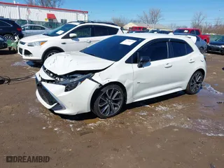 2019 Toyota Corolla Hatchback SE with VIN JTNK4RBE1K3030695, listed as a IAAI auction lot 41796275 with 92,746 mi miles. Bid and sale history available at carsss.com. Image 17.