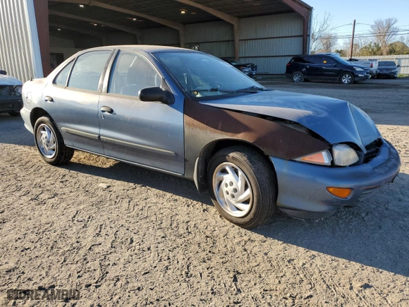 1997 Chevrolet Cavalier LS with VIN 1G1JF524XV7266682, listed as a Copart auction lot 86581244 with 166,330 mi miles and Salvage Title. Bid and sale history available at carsss.com. Image 4.